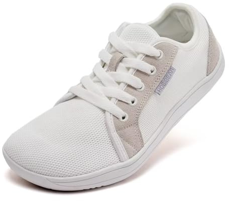 HOBIBEAR Unisex Calzado Descalzo Minimalistas Hombres Mujeres Zapatillas Ligeras Flexibles para Exterior Interio Ligeros