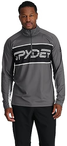 Spyder Herren Paramount Zip T-Neck Midlayer Herren Basisschicht (1er Pack)