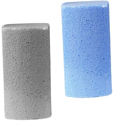 SHERCHPRY Máquina de Pedicura 2 Piedras Pómez de Vidrio Espumoso para Remover Callos y Tejido Muerto, Herramienta Exfoliante Cómoda para Cuidado Profesional de Pies