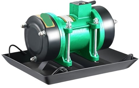 Moteur à vibrations, Vibrateur à plaque attaché pour béton de ciment, machine vibrante monophasée et triphasée, moteur en cuivre 380 V pour la construction,pour équipements mécaniques