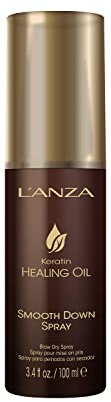 L’ANZA Keratin Healing Oil Smooth Down Spray, 3.4 Fl Oz