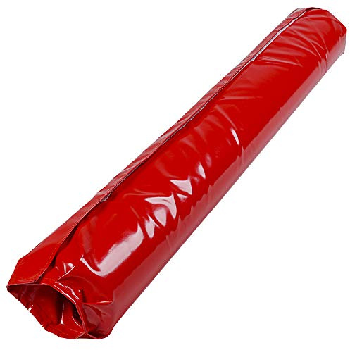 Toldoro Prallschutz rot 120 cm, Rammschutz aus Schaumstoff, Schutz für Pfosten Masten Stangen von Sonnensegel, Klettergerüst & Sonnenschirm