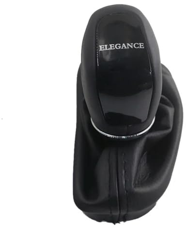 UPGENT Pomo de palanca de cambios automático de piel sintética para M-ercedes, para B-enz CLK W209 W203 CLASSIC AVANTGARDE ELEGANCE