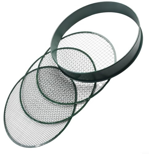 Setaccio da giardino con maglie da 6,4 mm/9,5 mm/12,7 mm, strumento da giardinaggio