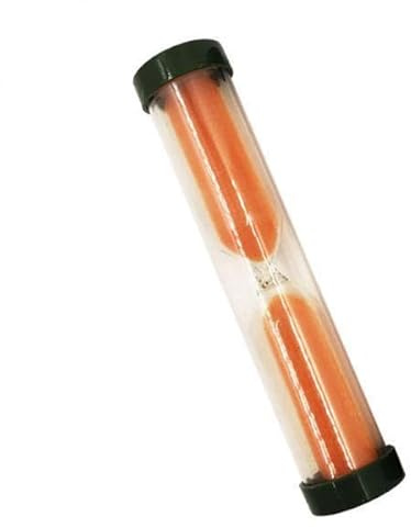 DimyFew 6X Reloj de Arena de Vidrio Reloj de 45 Segundos Cepillo de Dientes para Niños