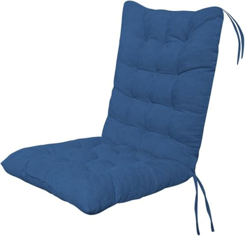 Eivdru Cojines para sillas Cojines Sillas Jardin, 45x100cm Cojin con Respaldo para sillones, Suave Cojines de Silla de salón, Cojín con Respaldo para Sillas de terraza