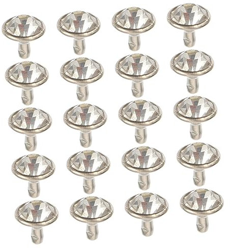 BELLIFFY 200sätze Nieten Für Lederprojekte Schmuck Und Kleidung Einfache Installation Langlebig Und Vielseitig Für Taschen Gürtel Und Bekleidung