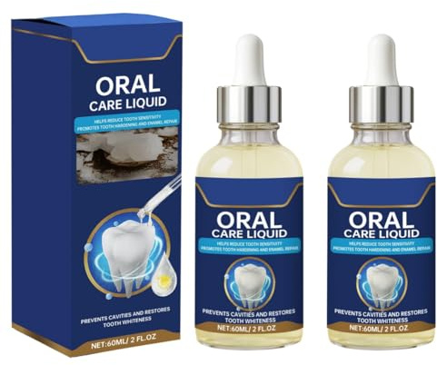 Liquido Riparatore per Denti, Agente Riparatore per la Recessione Gengivale, Gel Riparatore per la Carie, Lenisce la Sensibilità Dentale, Aiuta a Mantenere le Gengive Sane, Adatto a Tutti gli Adulti