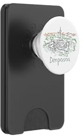 Denpasar Bali Indonesia Travel Souvenir City Landmark Gift PopSockets PopWallet for MagSafe