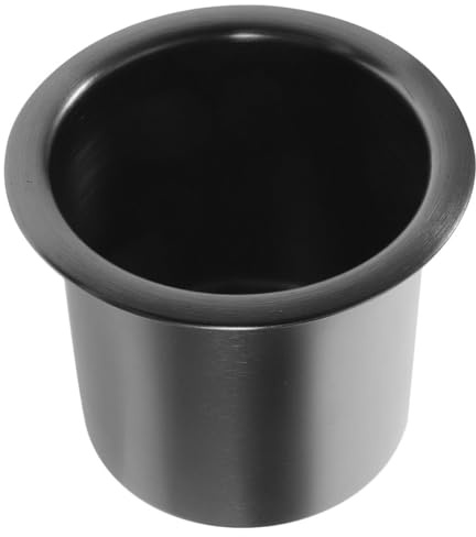 TOYANDONA Portabicchieri in Acciaio Inox per Divano Inserti Portaoggetti, Maniglie Portabicchieri per Poltrone Reclinabili, Compatibile per Barca, Camper e Carrello da Golf, Installazione