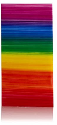 Wiedemann 10x Wachsplatten Regenbogen Kartonware 200/100mm (Sortiert)