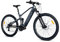 moma bikes Elektrofahrrad EMTB 29 PRO Zentraler Motor, Vollfederung, Shimano 8 Gänge und hydraulische Scheibenbremsen, Integrierter Lithium-Ionen-Akku 48V 13Ah