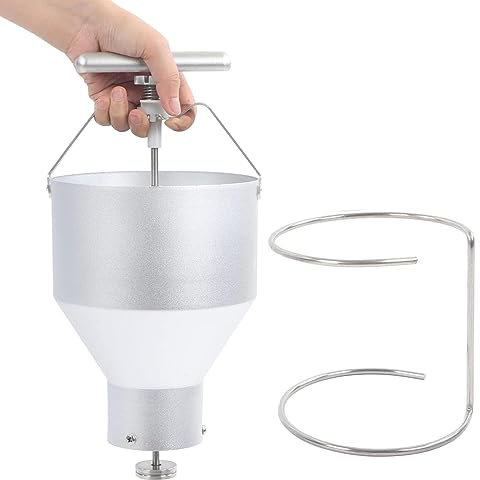 Donut Dropper Batter Dispenser, Premium 2.5L Manual Donut Machine for Home, 6 Adjustable Thicknesses, Donut Machine Maker with Stand for Dining Room, Dormitory, Home