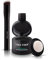 THICK FIBER Root Touch Up & Hairline Powder with Brush 4g – Covers Grey Roots & Thinning Hair – Sweat & Water Resistant – Hair Concealer for Bald Spots & Fill-In (Black) for Women & Men