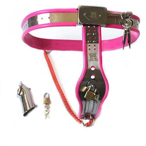 Keuschheitsgürtel Für Damen Bdsms Spielzeug Extrem Für Frauen Peniskäfig Edelstahl Keuschheitskäfig Herren Metall Cook Cage Mit Sicherheit Schloss Geeignet Für Männer Und Frauen,120/130CM