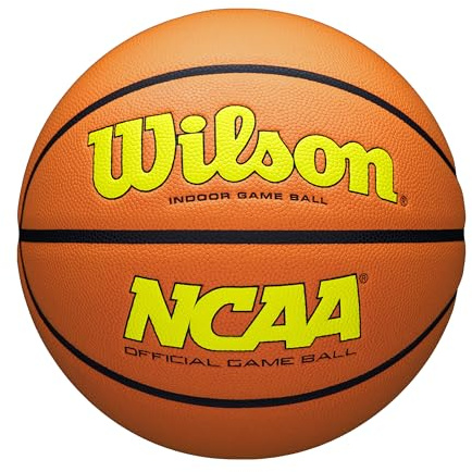 WILSON NCAA Evo NXT Offizieller Indoor-Basketball, Größen 6 und 7