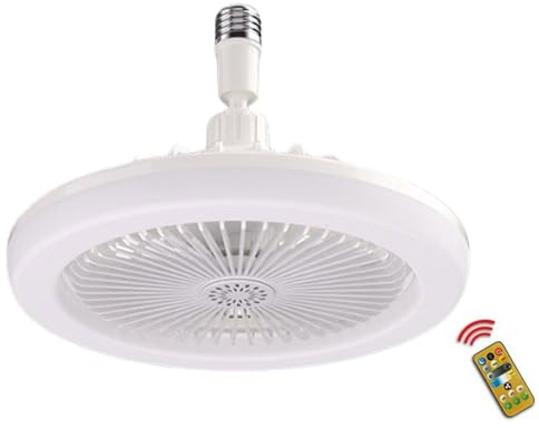 errcom Ventilateur de Plafond Moderne avec lumière et télécommande Ventilateur de Plafond Plat Dimmable avec l'aromathérapie pour Salon Chambre Salle à Manger Ventilateur Silencieux Conception