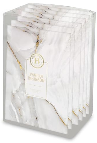 Brooklyn Fragrance Co- Marble - Vanilla Bourbon – Home Fragrance Aromatic Sachets: Premium Long-Lasting Aroma, for Drawers Dressers Closets Car Kitchen,