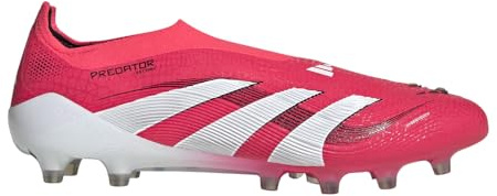 adidas Elite Laceless Artificial Grass Soccer Cleats - Red, Red, 13