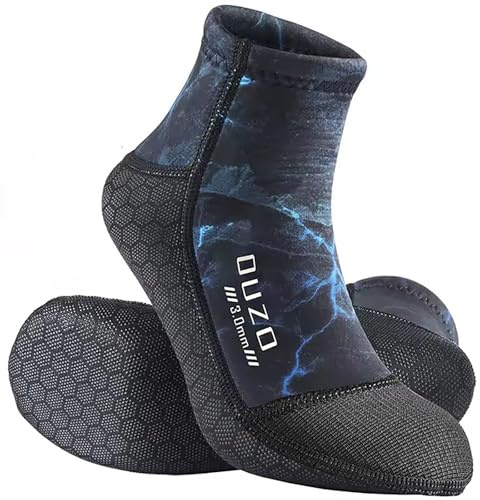 WYYHAA 3 Mm Kurze Rohrtauchsocken, Neoprene Beach Volleyball Sandsicheres Outdoor-Socken, Super Elastic Anti Slip Wear-Resistent Zum Schnorcheln Zum Surfen Kajakfahren Schwimmen