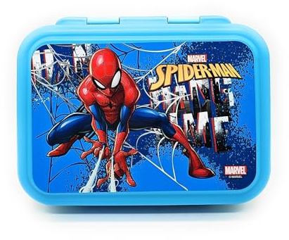 Seven PORTAMERENDA per alimenti in acciaio inox SPIDERMAN (Celeste)