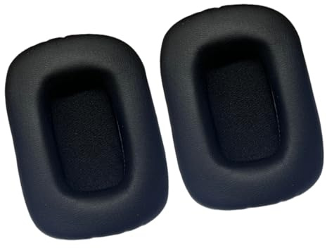 1Pair Earpads Protein Leather Ear Pad Ear Cushions Covers Memory Foam Earmuffs For 90x70mm Headsets Rectangular Ear Pads