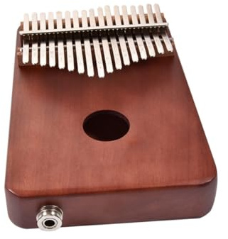Milisten Wood Kalimba Daumenklavier aus Hochwertigem Holz mit Außergewöhnlicher Klangqualität Langlebig und Einfach für Musikliebhaber und Einsteiger