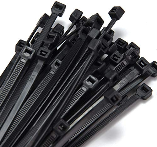 50x Kabelbinder Nylon 12,4 x 1000 mm schwarz PROTECTOX *** 50 Stück Kabelschelle 100 cm Schlauchbinder Schlauchschelle PROFI EU Qualität