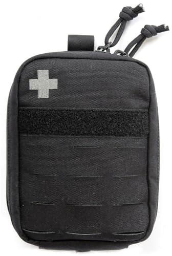 Tasmanian Tiger TT Tac Pouch Medic kompakte, Molle-kompatible Erste Hilfe IFAK Tasche mit Patch-Fläche 16 x 12 x 4 cm