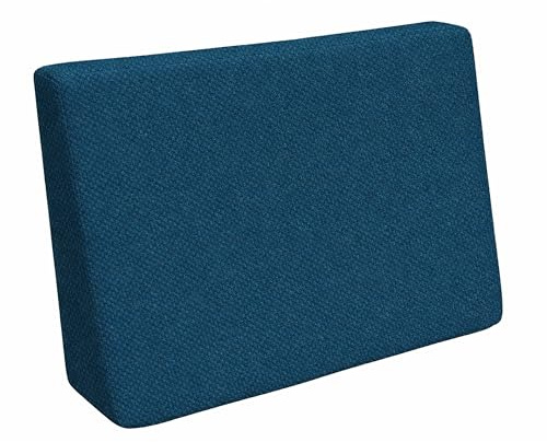 POKAR Palettenkissen Palettenauflagen mit abnehmbarem Bezug Palettenauflage Palettenmöbel Palettensofa, Seitenkissen 60x40, Dunkelgrün