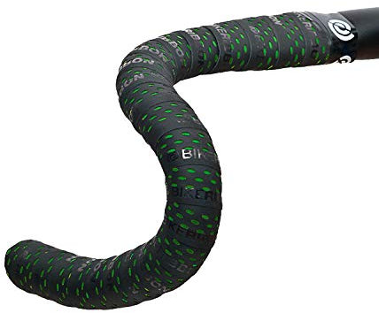 Bike Ribbon Drops Lenkerband Unisex Erwachsene, Schwarz/Grün, Einheitsgröße