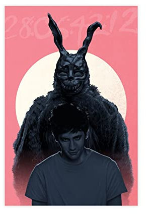 HDTS Klassisches Filmposter Donnie Darko 2 Leinwand Poster Schlafzimmer Dekor Sport Landschaft Büro Zimmer Dekor Geschenk Rahmen: 30 x 45 cm