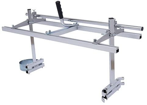 LANNADD Chainsaw Mill - Moulin à tronçonneuse - Moulin portable - Petit bois - Support de tronçonneuse en acier inoxydable - Pour tronçonneuses avec des longueurs de lame de 35,5 à 88,6 cm