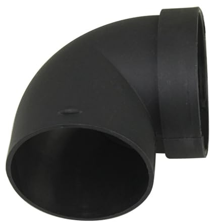 Standheizung Luftauslass 90 Grad Bogen 75mm, Anschlussbogen für Diesel Standheizung, rohr dn 75, winkel 75mm rohr, Kunststoff