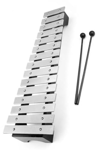 Standard-Tonhöhe, 15-Ton-Aluminiumplatte, silbernes Glockenspiel, Percussion-Instrument