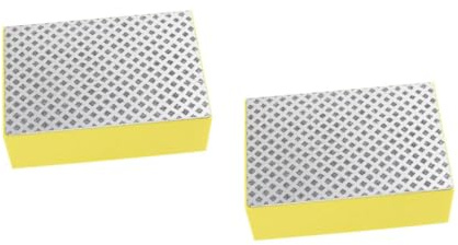 WATIIFUFU 2st Praktiska Poleringsblock Med Diamantbeläggning Slipverktyg För Polering Slipning Och Avgradning Lätt Och Bärbar Design För Bygg Och Bilreparation Grit