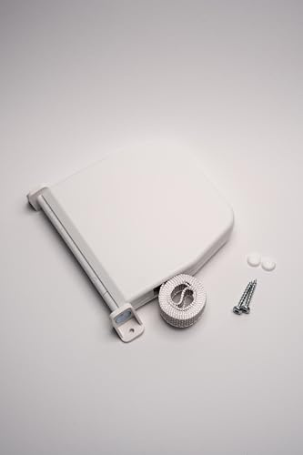 TESO Gurtwickler (für Minigurt 14 mm breit) Aufputz mit Scharniersystem in weiß (mit Gurt)