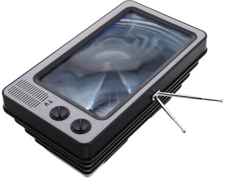 FUNNETOYU Portable Phone Screen Magnifier Smart Cellphone Amplifier Retro Tv Design Magnify Screen for Movies