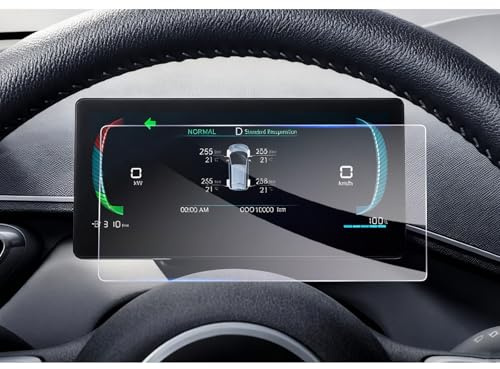 GAFAT Compatible avec BYD Dolphin Surf 2025 2026 2027 7 Virtual Cockpit Film de Protection d'Écran, en Verre Trempé pour 7 Digital Instrument Cluster Dolphin Surf, 9H Anti-Rayures
