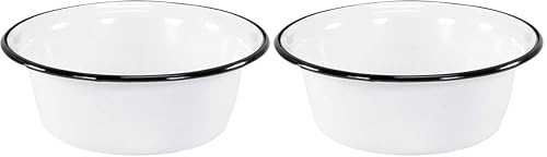 KRÜGER Schüssel Weiss, 16 cm (Packung mit 2)