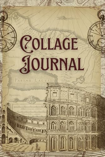 Collage Lined pad: Collage journal notebook, Scrapbook, Note writing, Personal Narrative, Handcrafted Journal, Memory Keeping, Visual Diary
