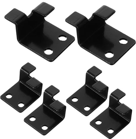 Uonlytech 6 Soportes De Espejo En U Ganchos De Pared De Acero Inoxidable Para Colgar Cuadros Sin Taladrar Y Exhibición Multiusos Estables 1.49X0.98X0.66In