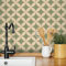 Tile Stickers 20x20 CM Green Kitchen Tile Stickers for Bathroom Stick on Wall Tiles Backsplash for Kitchen Stick on Tiles Self-Adhesive Vinyl Home Decoration