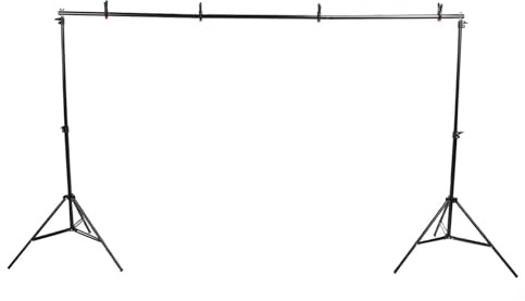 Dpofirs Justerbar Aluminiumlegeringssystempaket med Fasta Fjäderklipp, en 70-200 Cm Teleskophöjd Hik, för Produkter för Att Produkter, Videoinspelningar