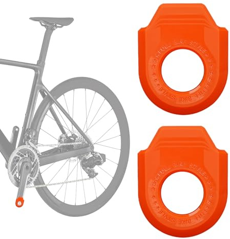 Fahrrad-Kurbelabdeckung – Kollisionsschutz, elastischer Schutz, Fahrrad-Kurbelarm-Schutz, für Mountainbike, Straße, Stadt, Radfahren, Trail, Pendeln, lange Fahrt