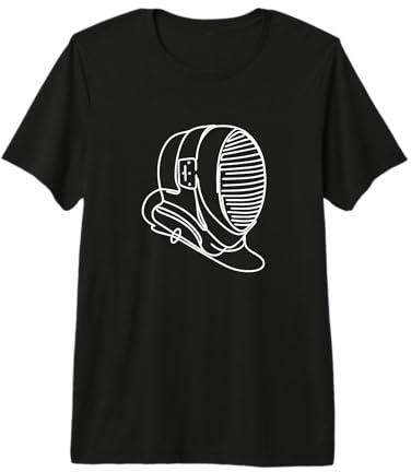 Máscara de esgrima Esgrimista Camiseta Premium