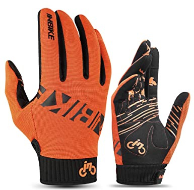 INBIKE Gants de Cyclisme Respirant Homme Antidérapants Antichocs Rembourré EVA pour VTT Velo de Montagne Route écran Tactile Outdoors Sports