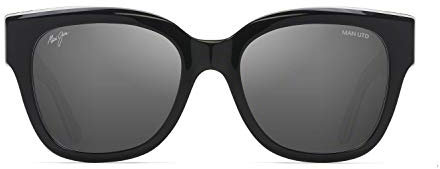 Maui Jim Unisex Sunglasses, slvr blk Siren Song blk w, M