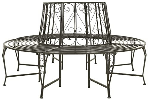 INLIFE Garten-Baumbank 160 cm Stahl