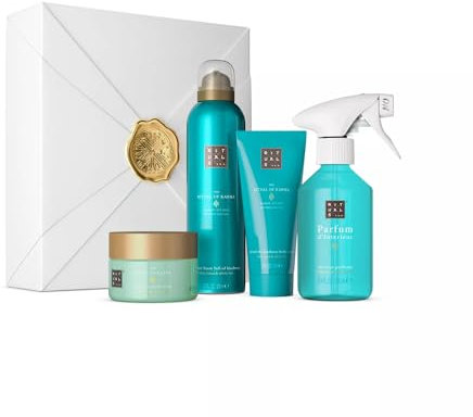 RITUALS Geschenkset aus The Ritual of Karma, Medium - Mit sommerlichem heiligem Lotus und weißem Tee - feuchtigkeitsspendend und kühlend, 2022